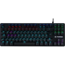 Carregar imagem no visualizador da galeria, Teclado Gamer Mecânico Fortrek Black Hawk Compact Rainbow
