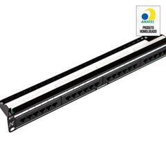 Patch Panel CAT.5E 24 Portas Nexans