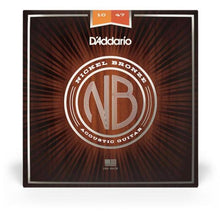Carregar imagem no visualizador da galeria, Encordoamento Violão Aço .010-.047 Nickel Bronze NB1047 D Addario
