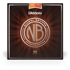 Encordoamento Violão Aço .010-.047 Nickel Bronze NB1047 D Addario