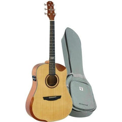 Violão Strinberg SD301HCR Folk Eletroacústico Natural Satin Com Bag