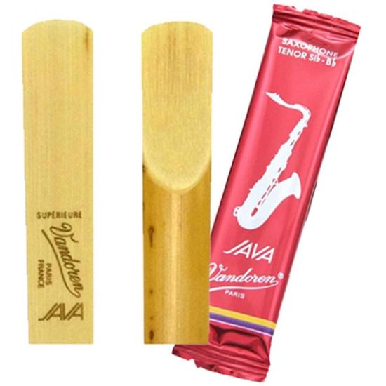 Palheta Java Red Cut Para Saxofone Tenor 2 ½ Vandoren SR2725R - CX / 5