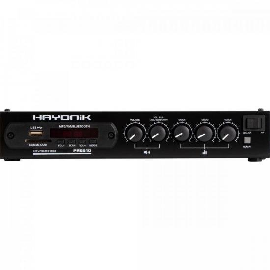 Amplificador Hayonik PRO510 50W RMS Com Gongo