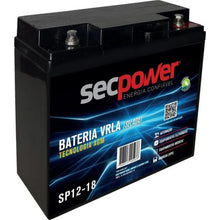 Carregar imagem no visualizador da galeria, Bateria Selada 12V 18Ah SP12-18 SecPower
