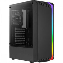 Carregar imagem no visualizador da galeria, Gabinete Gamer Aerocool Bionic Preto RGB Lateral Vidro
