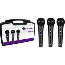 Carregar imagem no visualizador da galeria, Kit De Microfone Harmonics MDU201 Com 3 Microfones Dinâmico Cardióide - KI / 3
