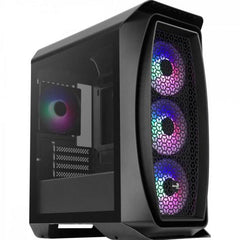 Gabinete Gamer Aerocool Aero One Mini Frost Preto RGB Lateral Vidro