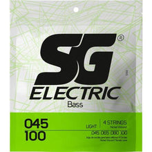 Carregar imagem no visualizador da galeria, Encordoamento Para Contrabaixo 4 Cordas .045 Light Niquel SG
