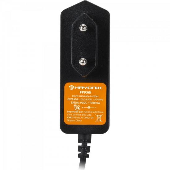 Fonte Chaveada Hayonik p/ 4 Pedais CFP950I 9VDC 1A 9W P4 C-
