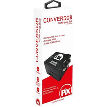 Carregar imagem no visualizador da galeria, Conversor HDMI Para RCA Preto Pix
