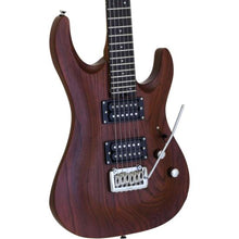 Carregar imagem no visualizador da galeria, Guitarra Aria Pro II MAC-DLX Stained Brown

