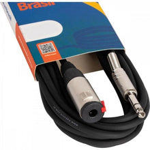 Carregar imagem no visualizador da galeria, Cabo Extensor P10 (F) X P10 (M) Estéreo 3Mts Linha BRASIL HAYONIK
