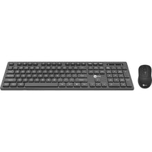 Carregar imagem no visualizador da galeria, Kit Teclado e Mouse Lecoo KW201 Sem Fio Preto
