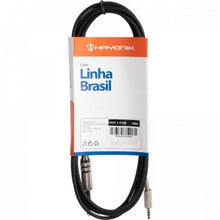 Carregar imagem no visualizador da galeria, Cabo de Áudio Hayonik Linha Brasil P2 Estéreo X P10 Mono 3m Preto
