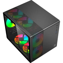 Carregar imagem no visualizador da galeria, Gabinete Gamer C3Tech Aquarius MT-G710 Sem Fans Preto
