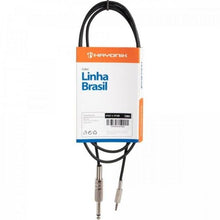 Carregar imagem no visualizador da galeria, Cabo de Áudio Hayonik Linha Brasil P2 Estéreo X P10 Mono 1,5m Preto
