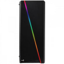 Carregar imagem no visualizador da galeria, Gabinete Gamer Aerocool Cylon Preto RGB Lateral Acrílico
