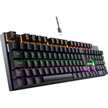 Carregar imagem no visualizador da galeria, Teclado Gamer Mecânico Fortrek Gravity 100 Fullsized Preto
