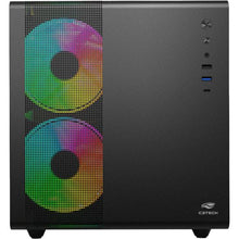 Carregar imagem no visualizador da galeria, Gabinete Gamer C3Tech Aquarius MT-G710 Sem Fans Preto
