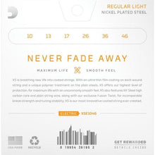 Carregar imagem no visualizador da galeria, Encordoamento Guitarra Revestido .010-.046 XS Nickel XSE1046 D Addario
