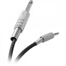 Carregar imagem no visualizador da galeria, Cabo de Áudio Linha Brasil P2 Estéreo X P10 Mono 1,2Mts Preto HAYONIK
