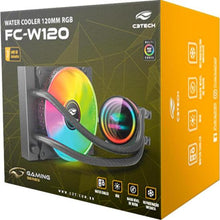 Carregar imagem no visualizador da galeria, Water Cooler C3Tech FC-W120RGB Preto
