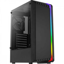 Carregar imagem no visualizador da galeria, Gabinete Gamer Aerocool Bionic Preto RGB Lateral Vidro
