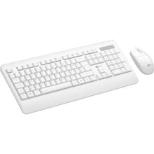 Carregar imagem no visualizador da galeria, Kit Teclado e Mouse Sem Fio Lecoo KW202 Branco
