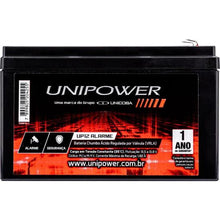 Carregar imagem no visualizador da galeria, Bateria Selada 12V 4Ah UP12 Alarme Unipower
