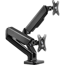 Carregar imagem no visualizador da galeria, Suporte Articulado Para Dois Monitores com Pistão a Gás Fortrek FK 441S 17&quot;-32&quot;
