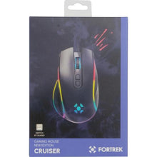 Carregar imagem no visualizador da galeria, Mouse Gamer Fortrek Cruiser New Edition 12000 Dpi RGB Preto
