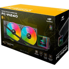 Carregar imagem no visualizador da galeria, Water Cooler C3Tech FC-W240RGB Preto
