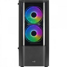 Carregar imagem no visualizador da galeria, Gabinete Gamer Aerocool ATX Quantum V2 Preto Lateral Vidro
