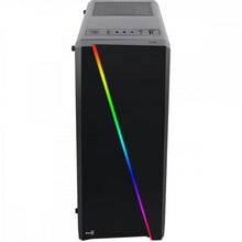 Carregar imagem no visualizador da galeria, Gabinete Gamer Aerocool Cylon Preto RGB Lateral Acrílico
