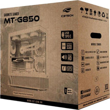 Carregar imagem no visualizador da galeria, Gabinete Gamer C3Tech Aquarius MT-G850 Sem Fans Branco
