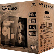 Carregar imagem no visualizador da galeria, Gabinete Gamer C3Tech Aquarius MT-G810 Sem Fans Branco
