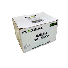 Carregar imagem no visualizador da galeria, Bateria Zinco 9v Flex Caixa Com 50 Unidades Fx-9z50
