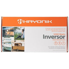 Carregar imagem no visualizador da galeria, Inversor de Onda Modificada 5000W 12VDC/127V PW13-4 Off Grid Hayonik
