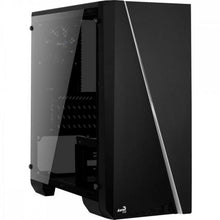Carregar imagem no visualizador da galeria, Gabinete Gamer Aerocool Mini Cylon Preto RGB Lateral Acrílico
