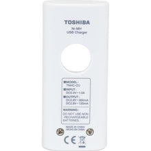 Carregar imagem no visualizador da galeria, Carregador de Pilha USB TNHC-6GME4 CB (C/4 Pilhas AA 2000 MAh) Toshiba
