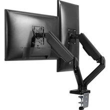Carregar imagem no visualizador da galeria, Suporte Articulado Para Dois Monitores com Pistão a Gás Fortrek FK 441S 17&quot;-32&quot;
