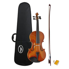 Violino Al 1410 3/4 Alan Com Case Arco Breu Cavalete