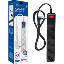 Carregar imagem no visualizador da galeria, Filtro de Linha Com Proteção DPS 3P Energia 5 Clamper Preto
