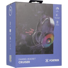 Carregar imagem no visualizador da galeria, Headset Gamer Fortrek Cruiser 7.1 USB RGB Preto
