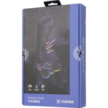 Carregar imagem no visualizador da galeria, Suporte Para Headset Fortrek Vickers RGB Preto
