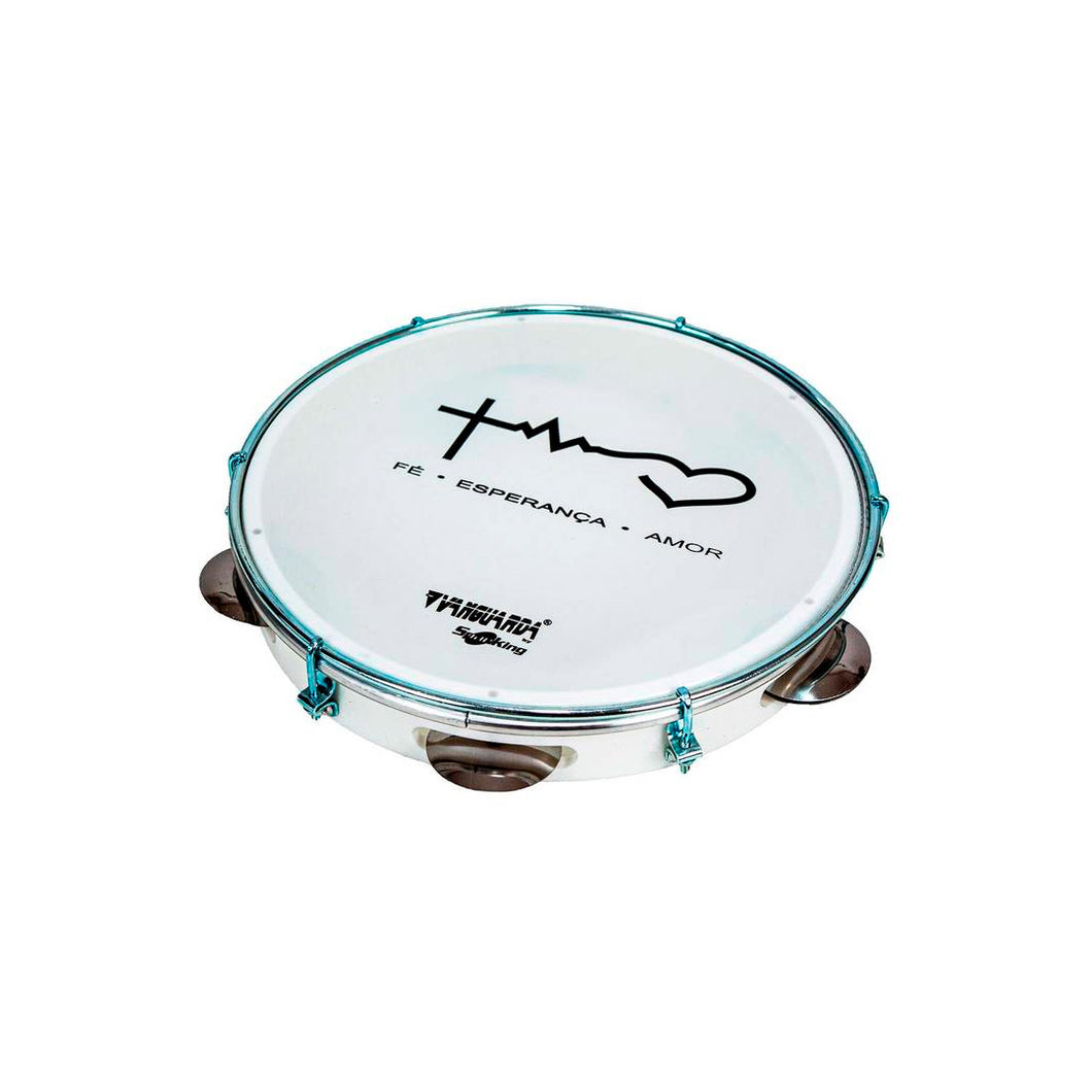 Pandeiro Abs Branco 10