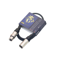 Cabo Para Microfone Balanceado Xlr Xlr 01 Metro Mcb-01 Kng Wireconex