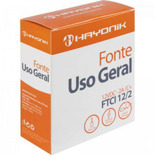 Carregar imagem no visualizador da galeria, Fonte Chaveada Hayonik FTCI 12/2A P4 12VDC 2A Bivolt
