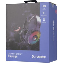 Carregar imagem no visualizador da galeria, Headset Gamer Fortrek Cruiser 7.1 USB RGB Preto
