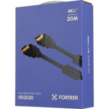 Carregar imagem no visualizador da galeria, Cabo HDMI Com Filtro 2.0 4K 20 metros HD2020 Fortrek
